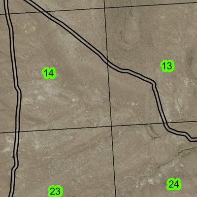 Hole in the Rock T24S R40E Township Map Preview 3