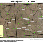 Spring Mountain T27S R46E Township Map Preview 1