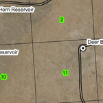 Deer Butte T28S R42E Township Map Preview 3