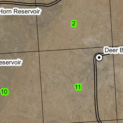 Deer Butte T28S R42E Township Map Preview 3