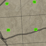 Mustang Butte T28S R39E Township Map Preview 2