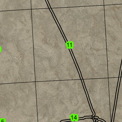 Mustang Butte T28S R39E Township Map Preview 3