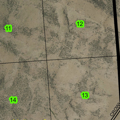 Turnbull Lakebed T28S R38E Township Map Preview 3