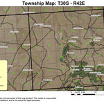 Arock T30S R42E Township Map Preview 1