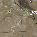 Tub Spring T29S R40E Township Map Preview 3