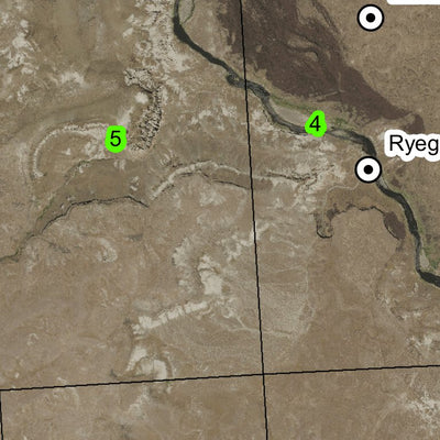 Tub Spring T29S R40E Township Map Preview 3
