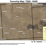 Bogus Bench T29S R42E Township Map Preview 1
