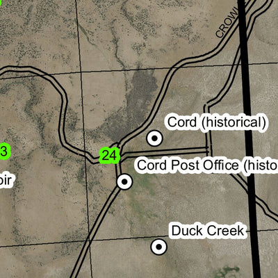 Cord T28S R37E Township Map Preview 2