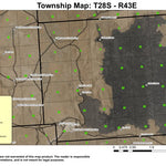 Jordan Craters T28S R43E Township Map Preview 1