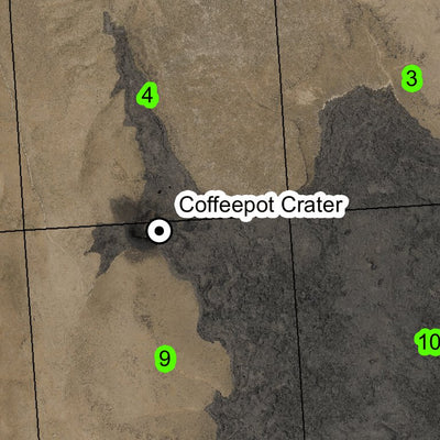 Jordan Craters T28S R43E Township Map Preview 3