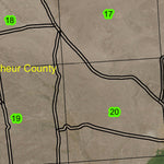 Big Ridge T29S R46E Township Map Preview 2