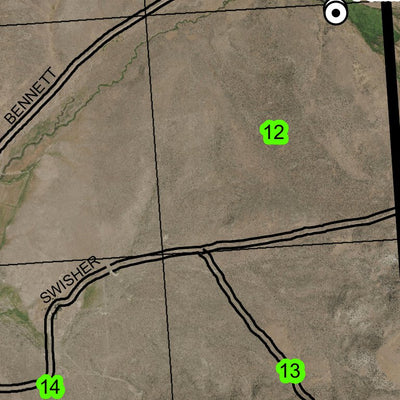 Big Ridge T29S R46E Township Map Preview 3