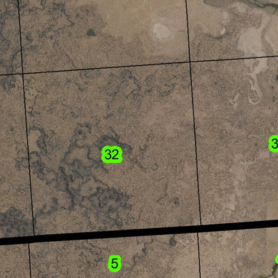 Anawalt Drain T29S R44E Township Map Preview 3