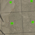 Ryegrass Creek T30S R38E Township Map Preview 2