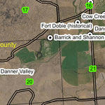 Danner Valley T30S R44E Township Map Preview 2