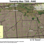 Jordan Valley T30S R46E Township Map Preview 1
