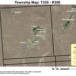 Crooked Creek Springs T33S R39E Township Map Preview 1