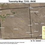 South Side Canal T317S R43E Township Map Preview 1