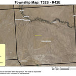 Sand Hollow T32S R42E West Township Map Preview 1