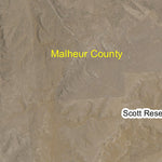 Sand Hollow T32S R42E West Township Map Preview 2