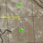 Crooked Creek T32S R41E Township Map Preview 2