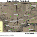 Cherry Creek T34S R46E Township Map Preview 1