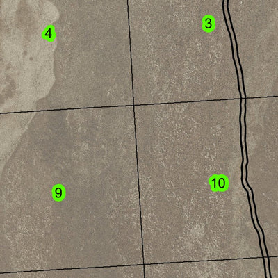 Rome State Airport T34S R39E Township Map Preview 3