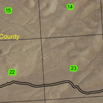 Bowden Hills T35S R40E Township Map Preview 2