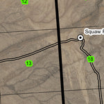 Garlow Butte T34S R43E Township Map Preview 3