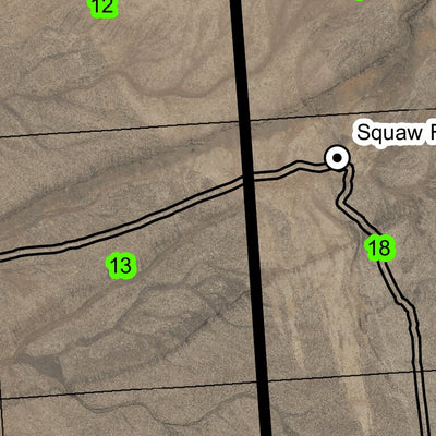 Garlow Butte T34S R43E Township Map Preview 3