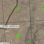 Whiskey Butte T35S R45E Township Map Preview 3