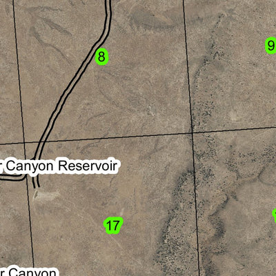 Whiskey Butte T35S R45E Township Map Preview 3