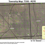 Ancient Lake Well T33S R37E Township Map Preview 1