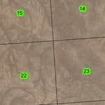 Peacock Lake T35S R43E Township Map Preview 2