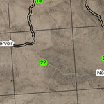 Jace Reservoir T33S R45E Township Map Preview 2