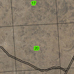 Jace Reservoir T33S R45E Township Map Preview 3