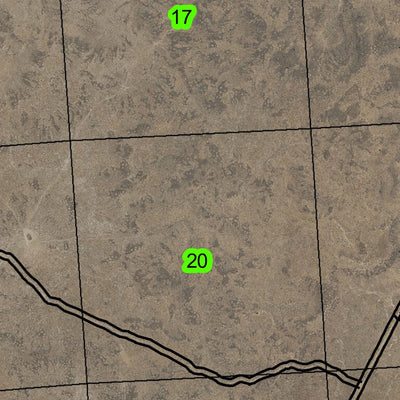 Jace Reservoir T33S R45E Township Map Preview 3