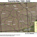 Box Canyon T29S R45E Township Map Preview 1