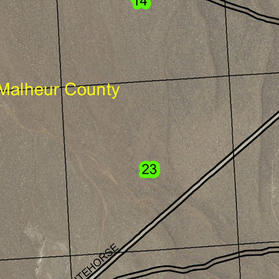 Coyote Meadows T36S R37E Township Map Preview 2