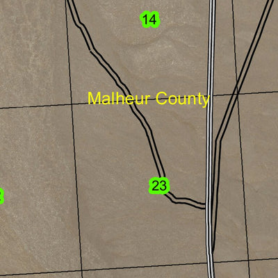 Range T35S R39E Township Map Preview 2
