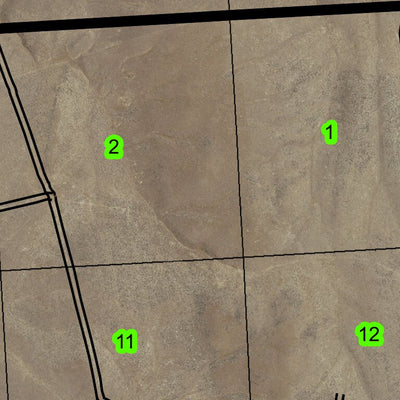 Overshoe Pass T36S R42E Township Map Preview 3