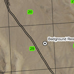 Basque T36S R41E Township Map Preview 2
