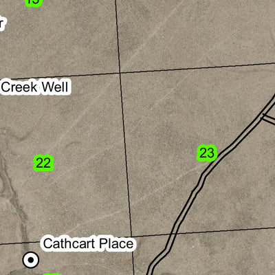 Pole Creek T37S R46E Township Map Preview 2