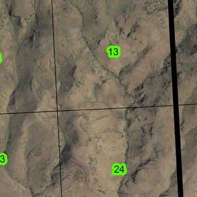 Lasa Creek T40S R40E Township Map Preview 3