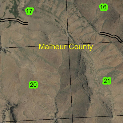 Mendi Suri T40S R41E Township Map Preview 2