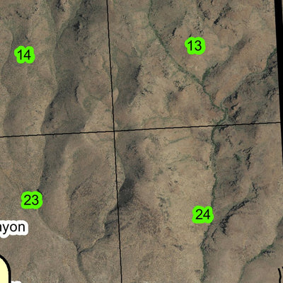 Mendi Suri T40S R41E Township Map Preview 3