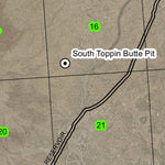Long Canyon T37S R47E Township Map Preview 3