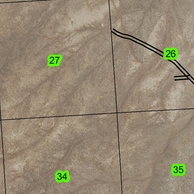 Antelope Reservoir T36S R45E Township Map Preview 3