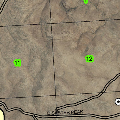 Cottonwood Creek T41S R41E Township Map Preview 3