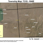 Round Peak T31S R46E Township Map Preview 1
